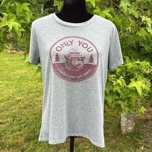 3/$20 Smokey Bear "Only You" Graphic  Tee